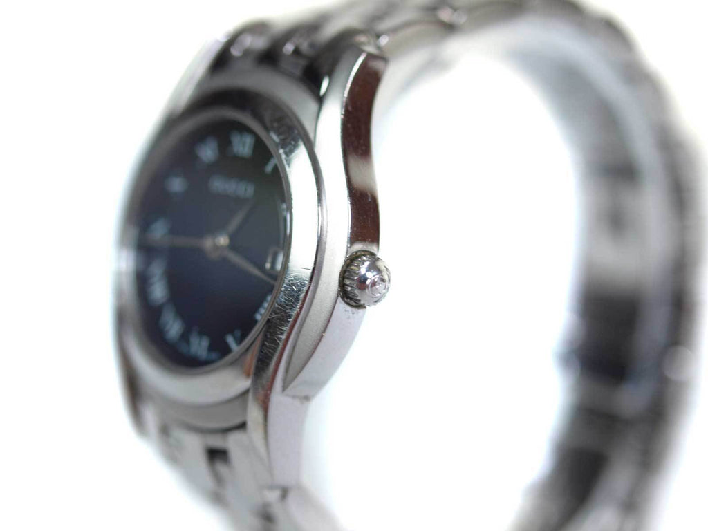 GUCCI 5500L Date Black Dial Quartz Ladies Watch GW1626